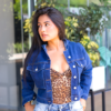 Chaqueta Cargo Azul Medio