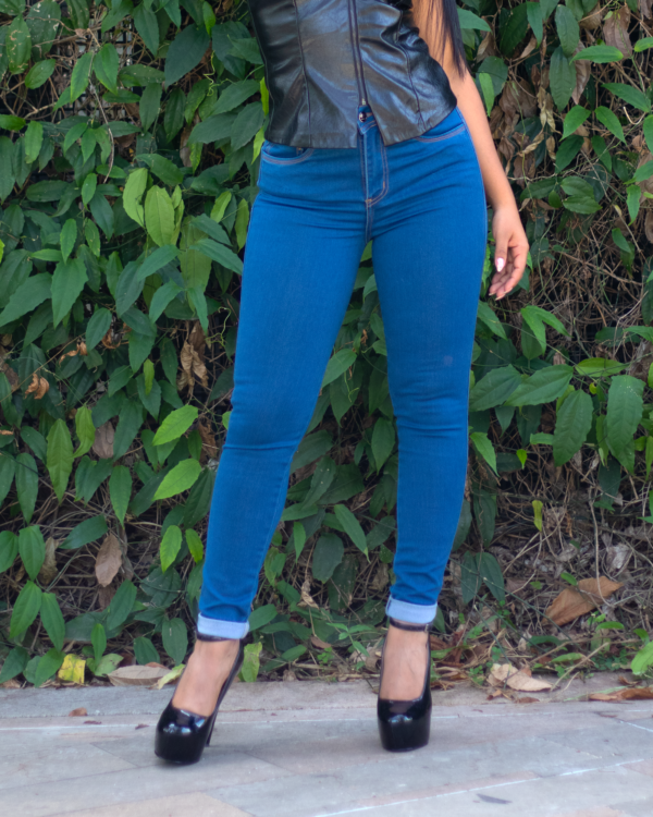 Skinny Azul Medio