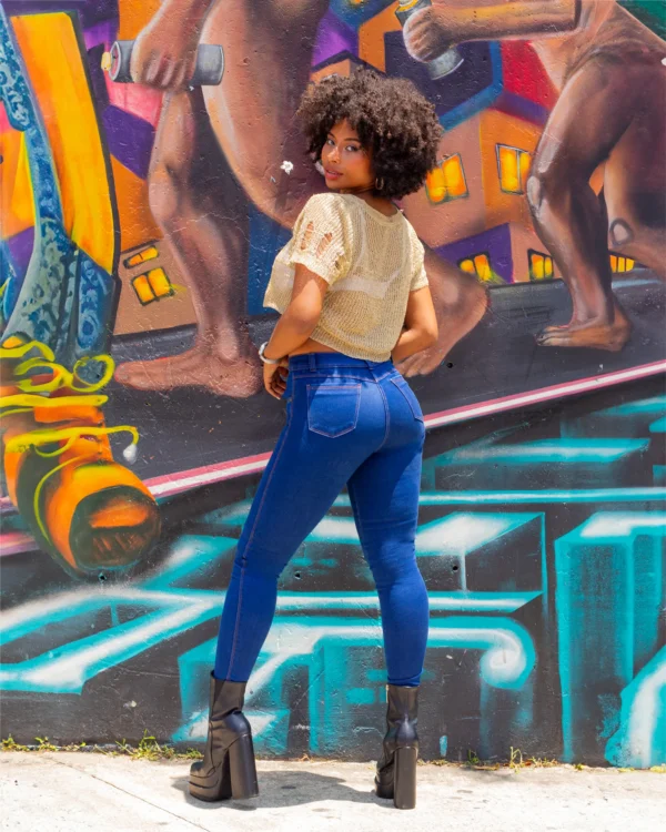 Skinny Azul Oscuro