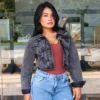 Chaqueta Torera Gris