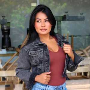 Chaqueta Torera Gris
