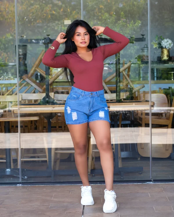Short Azul Medio