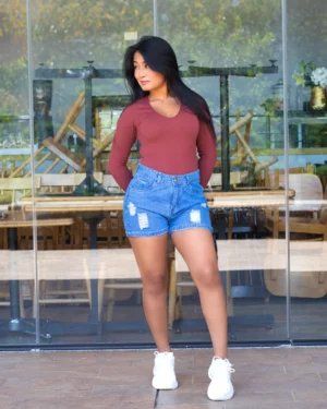 Short Azul Medio
