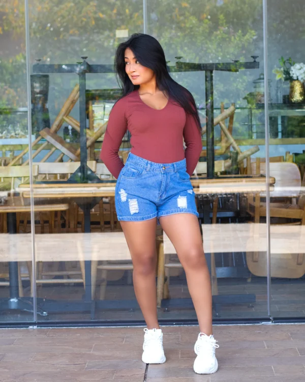 Short Azul Medio