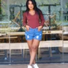 Short Azul Medio
