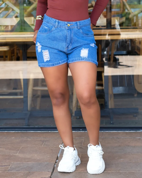 Short Azul Medio