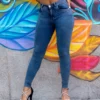 Skinny Matizado 3 Skinny Fross Azul