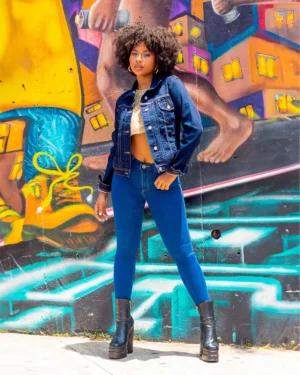 Chaqueta Azul Oscuro