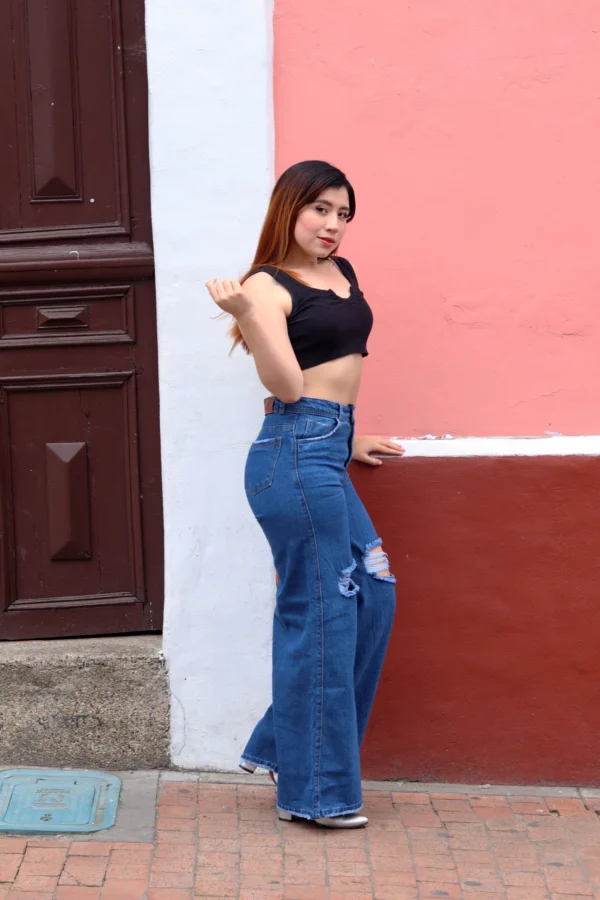 Wideleg Rotos Azul