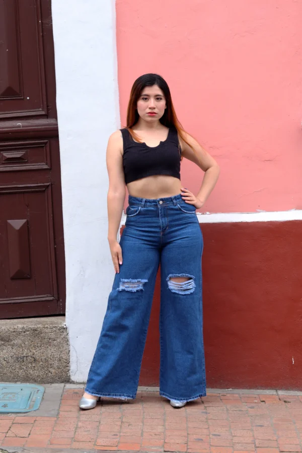 Wideleg Rotos Azul