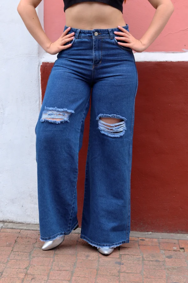 Wideleg Rotos Azul